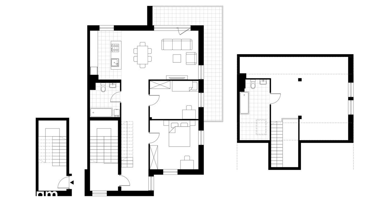 Zielona Podkowa | mieszkanie 70_b - Pełny obrazek: 2/9