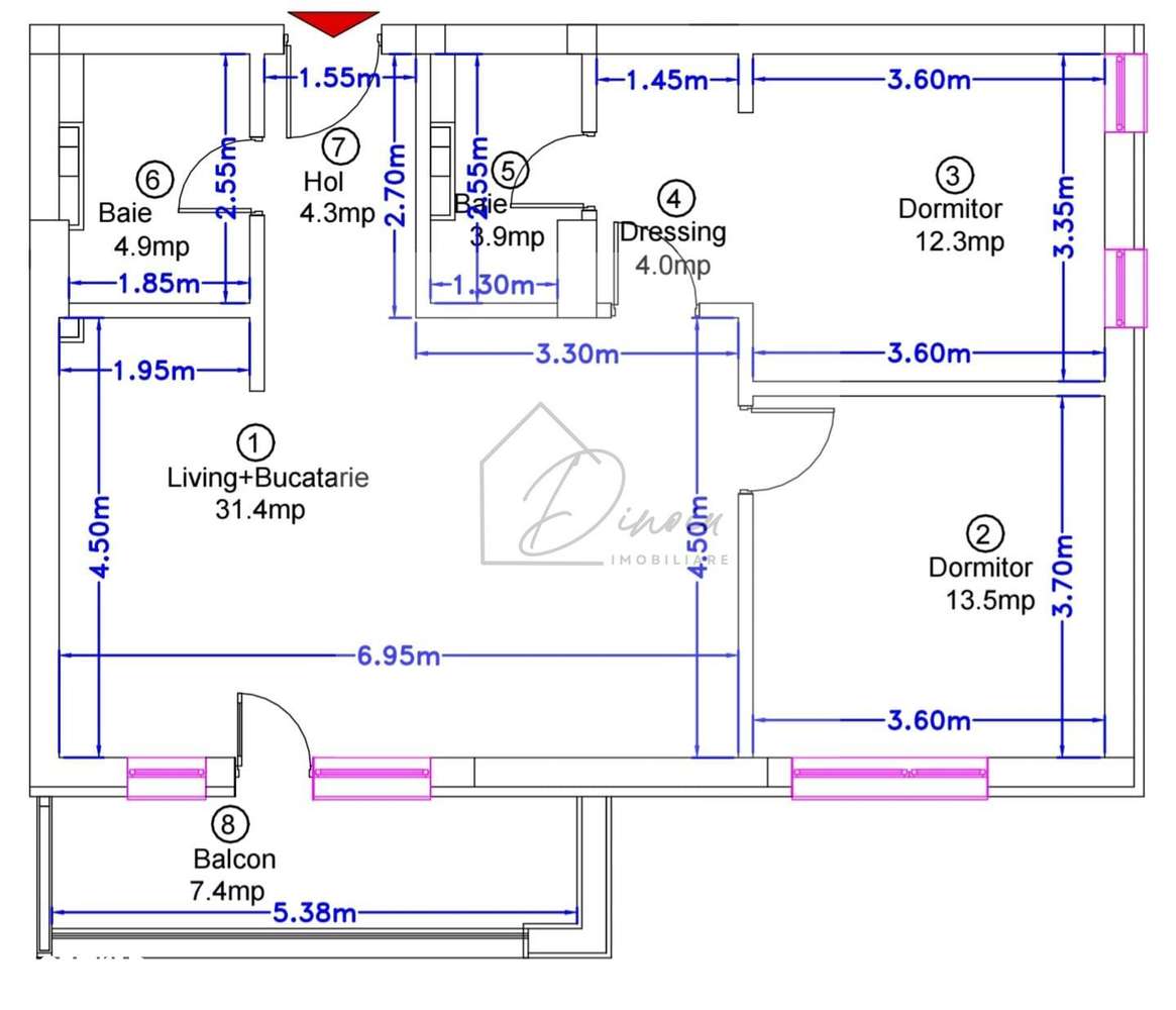 COM 0% I 3 camere Pipera Rond OMV I MTM Lake I prima chirie parcare - Imagine principală: 2/20