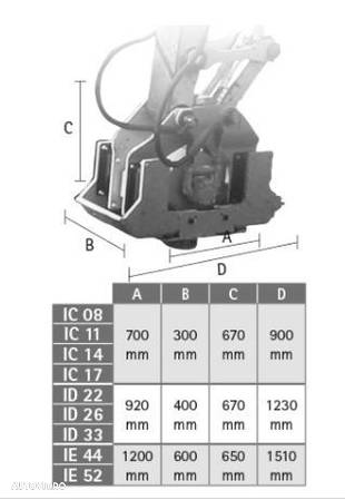 Placa compactoare pentru excavatoare - 4