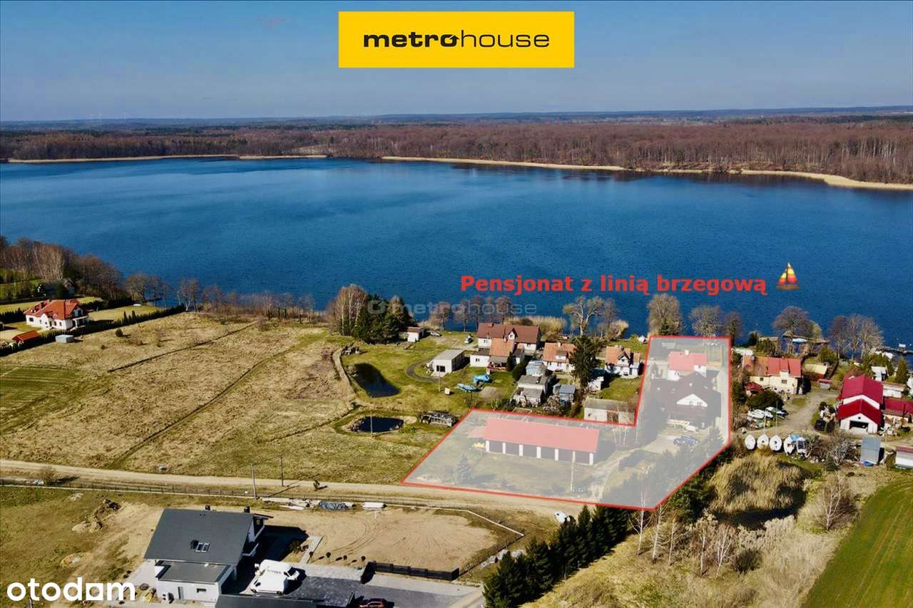 Dwa domy z linią brzegową Jezioraka  Szałkowo - Pełny obrazek: 1/15