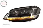 Faruri 3D LED Volan Dreapta VW Golf VII (2012-2017) R-Line LED Semnalizare Dinamic- livrare gratuita - 8
