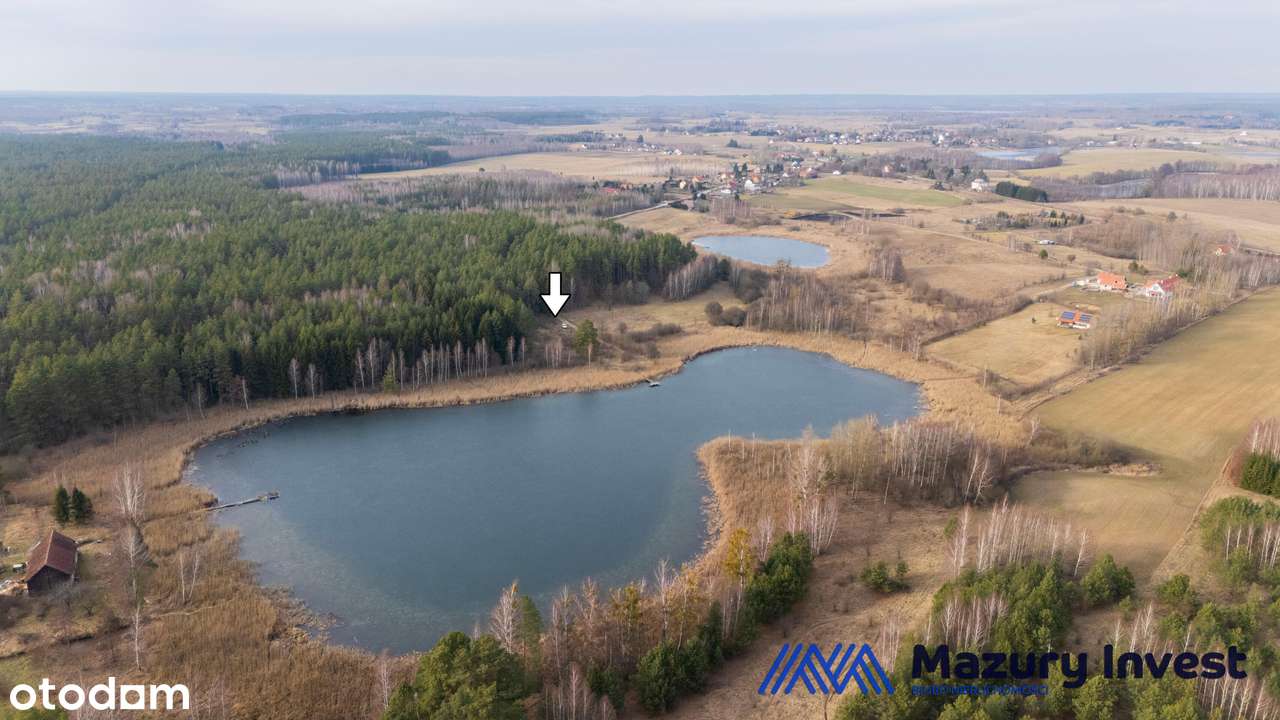 Działka w Gromie z linią brzegową jeziora! - Pełny obrazek: 4/14