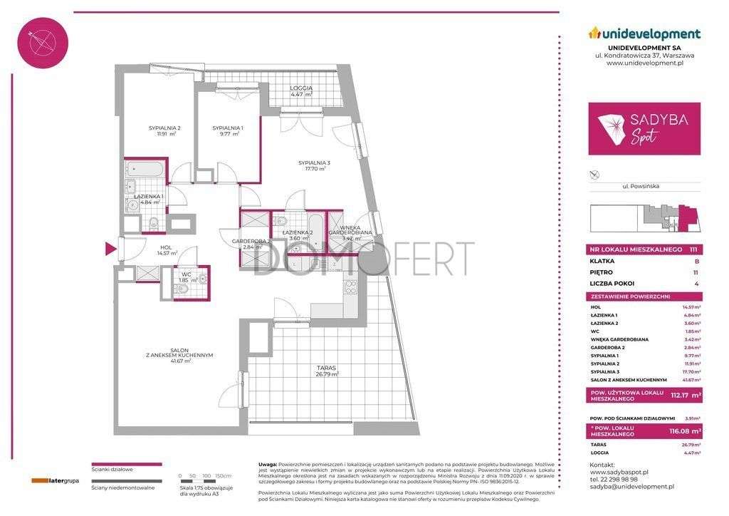 Mieszkanie 116 m2 - Sadyba Spot-1