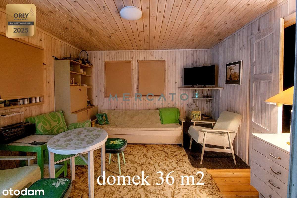 Działka 1 154 m² z 2 domkami - las i rzeka - Pełny obrazek: 5/17