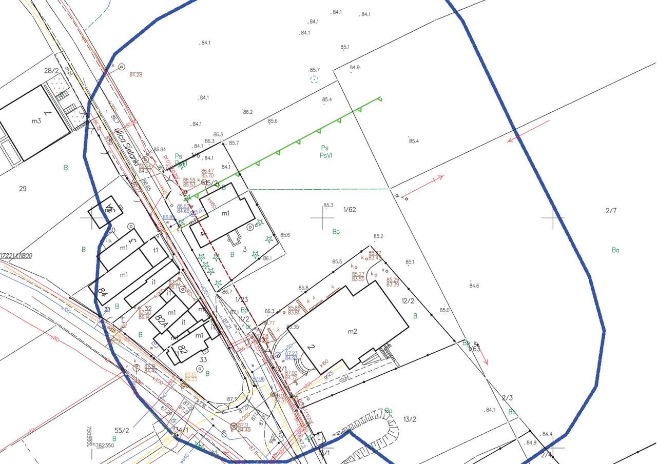 Działka budowlana w Starym Wilanowie przy ul. Sielanki - Pełny obrazek: 3/3