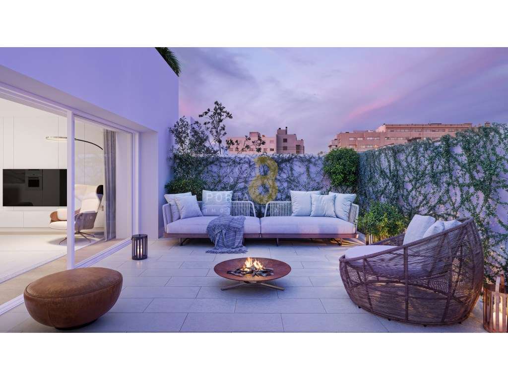 Apartamento T4 com terraço, 3 lugares de estacionamento e arrumos, ... - Grande imagem: 3/20