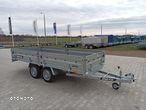 Carro Delta 350x150x40 cm, 750 kg platforma , 2 osie - 1