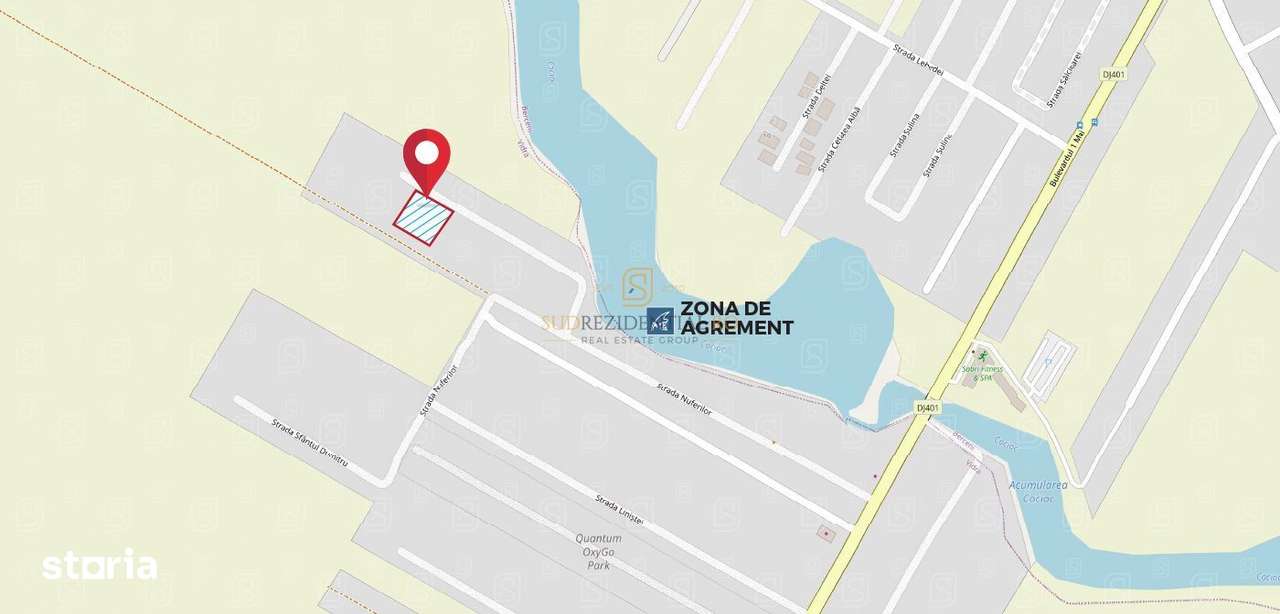 Lot de teren intravilan, 465mp, Str.Trestiei, Mamina, Comuna Vidra, IF - Imagine principală: 2/10