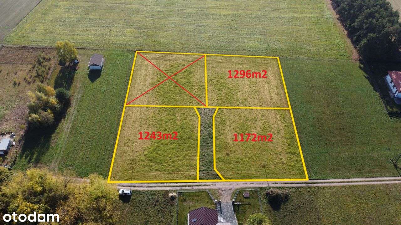 Działka, 1 172 m², Trzebiegoszcz - Pełny obrazek: 4/15