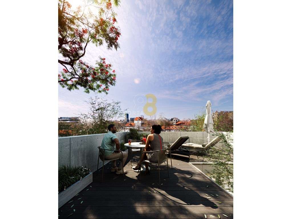 T0 com Varanda no Coração de Matosinhos - Grande imagem: 5/20