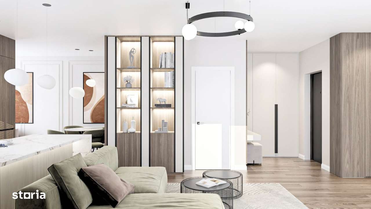 2 camere de 99,79 mp- Zona Mall Coresi -ARMONIA RESIDENCE - Imagine principală: 1/24