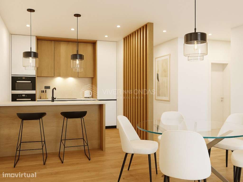 Apartamento T2 c/ duas varandas e duas casas de banho, na Costa da ... - Grande imagem: 4/57