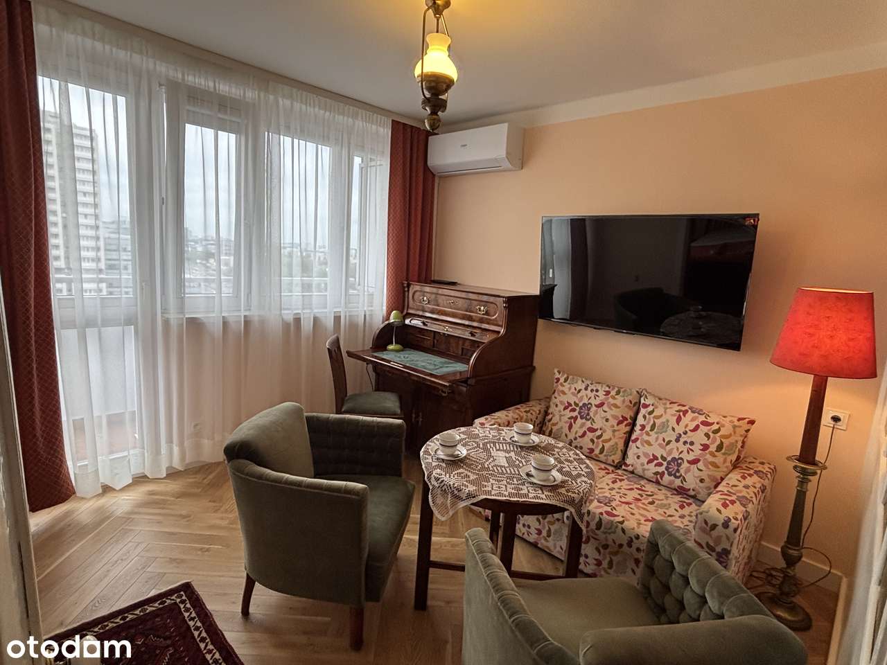 Apartament w centrum Katowic z klimatyzacją.