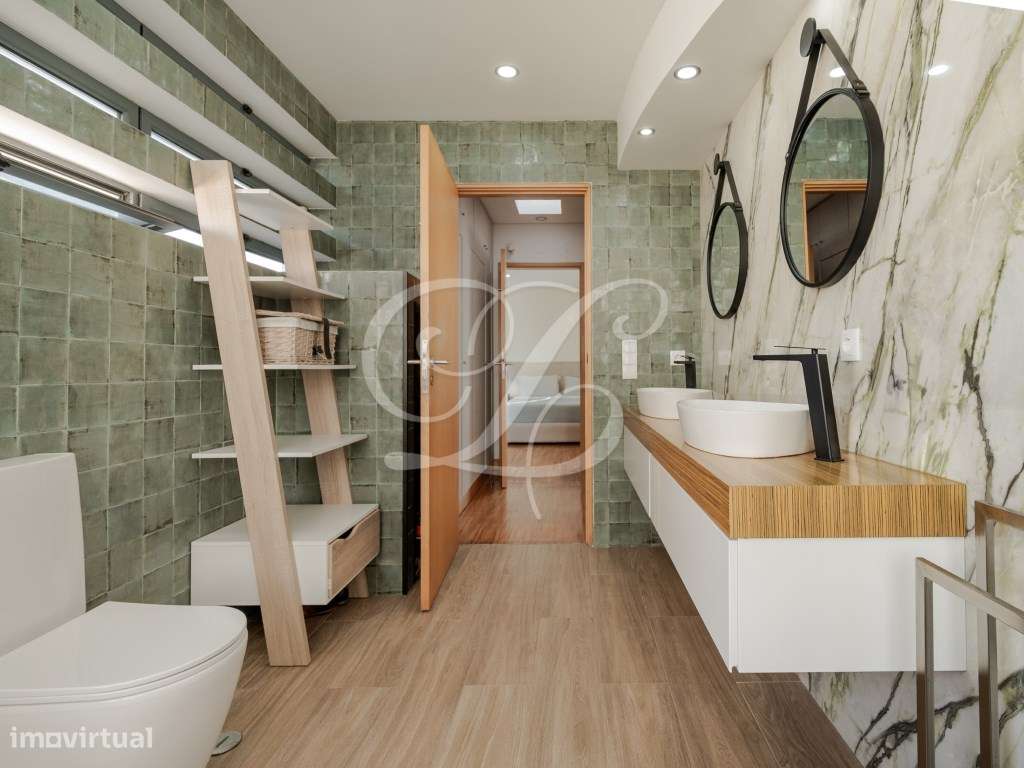 Moradia T4+1 com piscina, jardim relvado e área de barbecue | Cascais-41