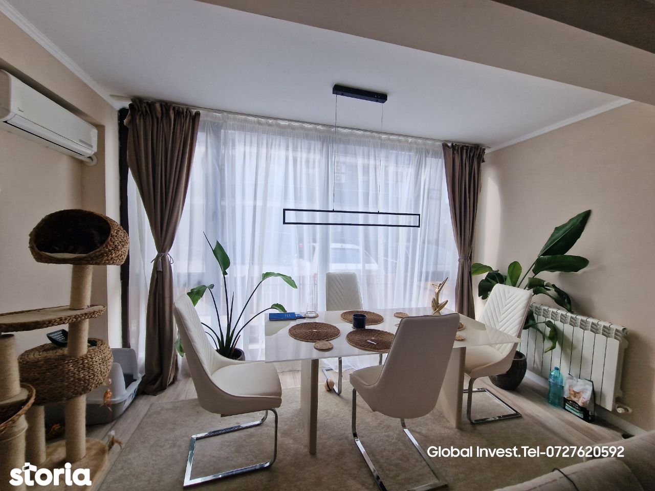 Mamaia Nord - Apartament 3 Camere 100mp, confort Lux, mobilat complet,