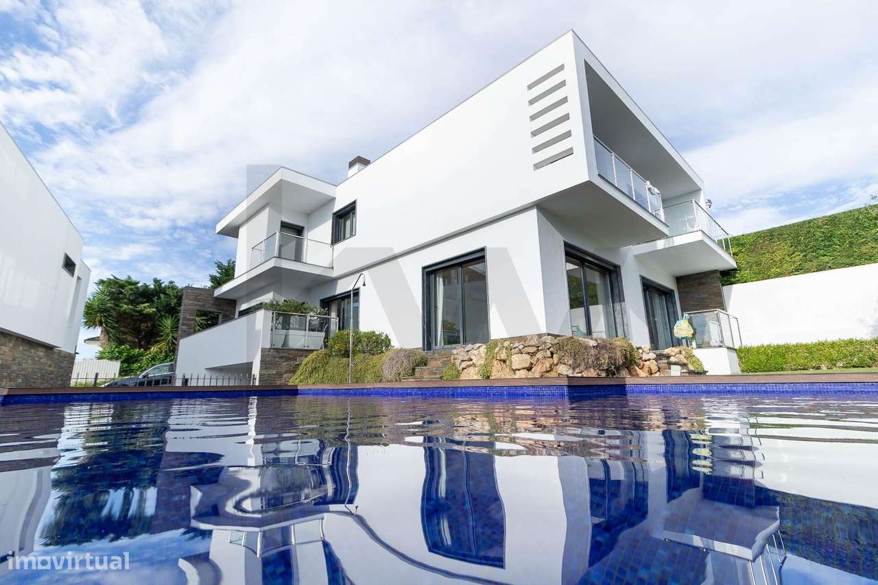 Vila de Sonho com Vista Panorâmica em São Pedro do Estoril - Grande imagem: 5/47