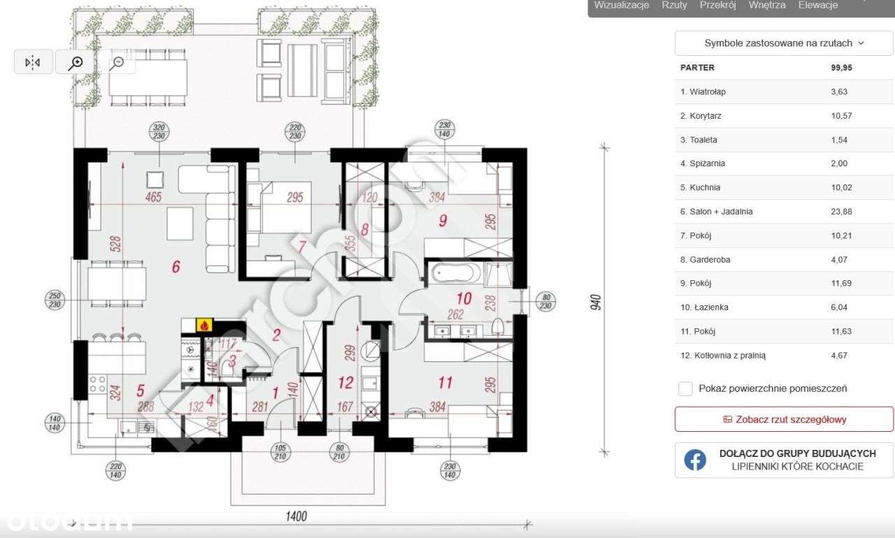 Dom stan surowy otwary, Wierzchucinek, jezioro!-9