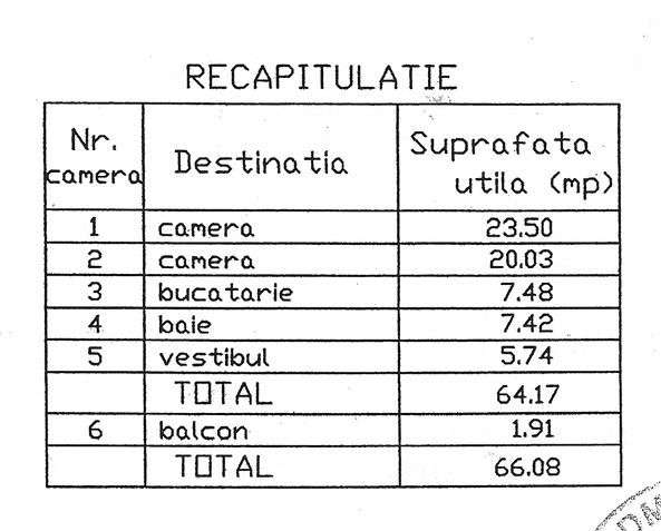 2 camere | Aviatiei  Caranfil Promenada  Baneasa bloc 1993-10