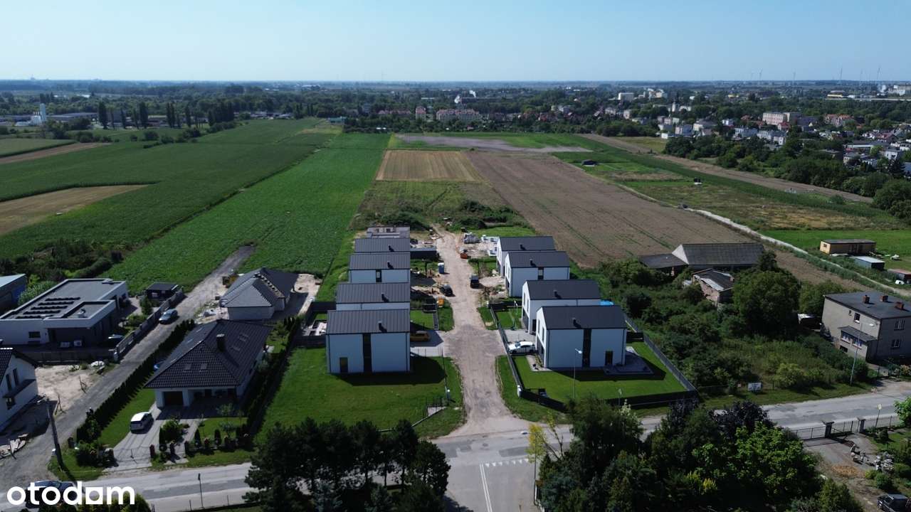 Działka pod bliźniaki i szeregi przy ulicy Polnej-5