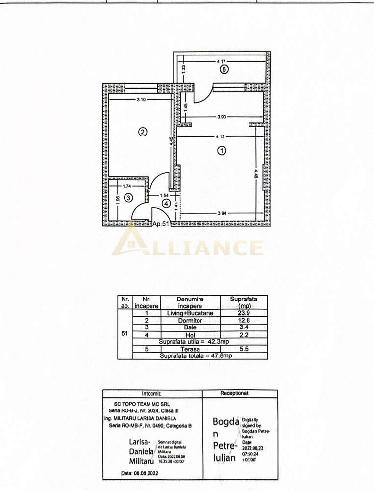 Apartament 2camere tip studio mobilat si utilat metrou Berceni 10min-3