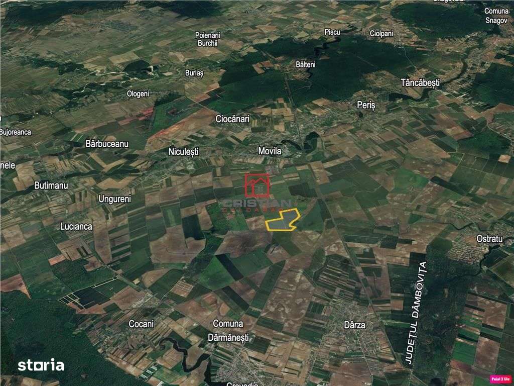 Vanzare teren Peris - Crevedia, Ilfov - Imagine principală: 2/4