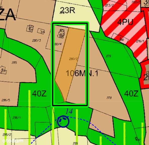 Duża działka wśród łąk i pól , choć tak blisko-5