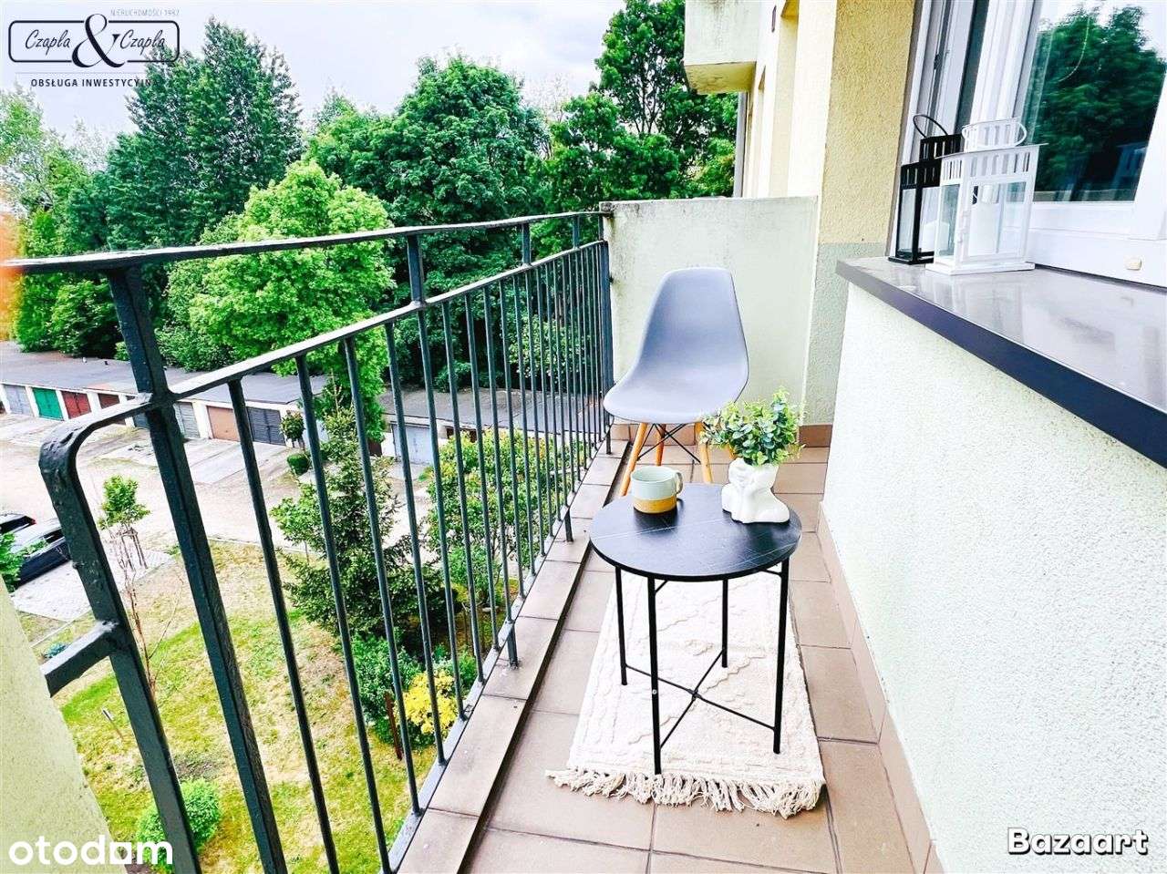 2 pokoje, umeblowana | c.o. miejskie | balkon - Pełny obrazek: 2/11