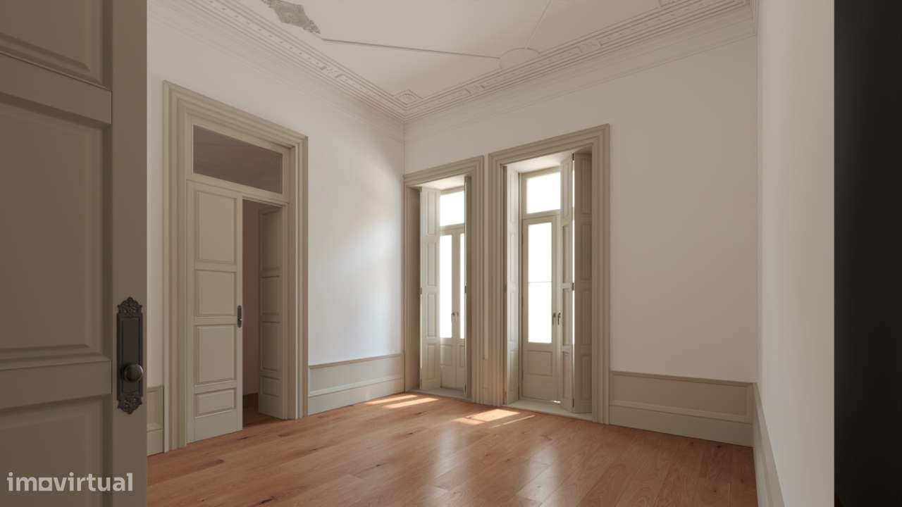 Apartamento T1 com Jardim e Terraço na Cedofeita-5