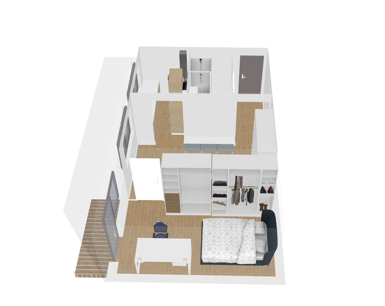 2 POKOJE Będzin, Syberka, ul. Powstańców Śląskich - Pełny obrazek: 4/5