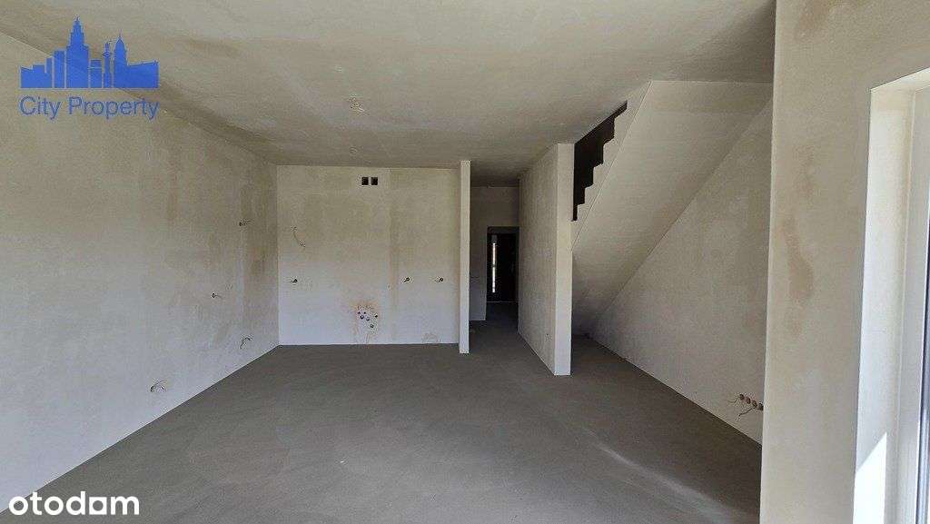 Bliźniak z garażem i ogródkiem od południa-6