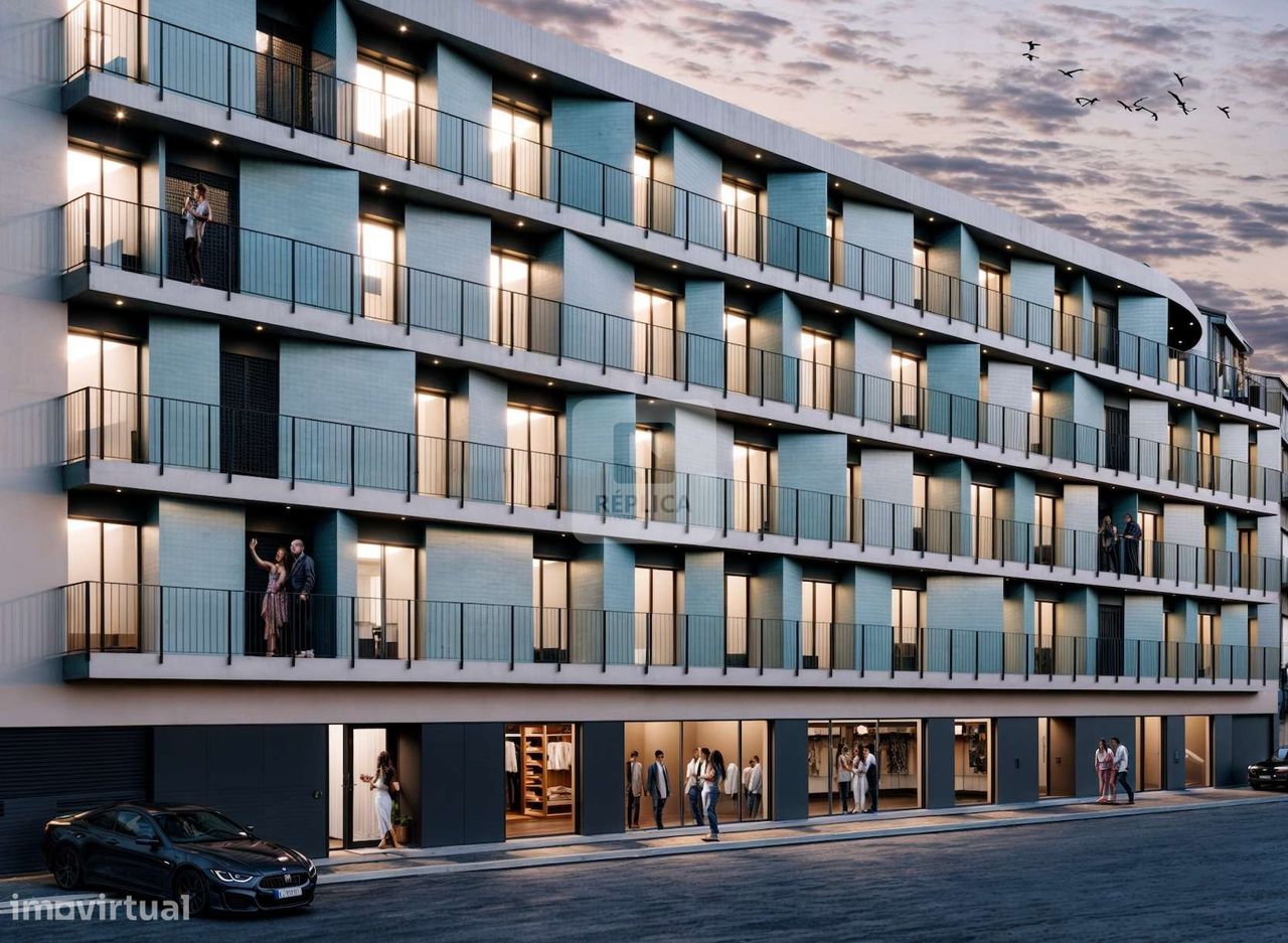 Apartamento T0 com terraço próximo ao Pólo Universitário em Paranhos - Grande imagem: 1/6