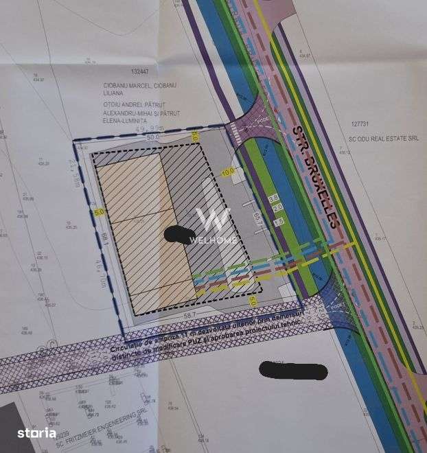 Teren industrial, foarte bine pozitionat, PUD aprobat, str. Buxelles - - Imagine principală: 1/9