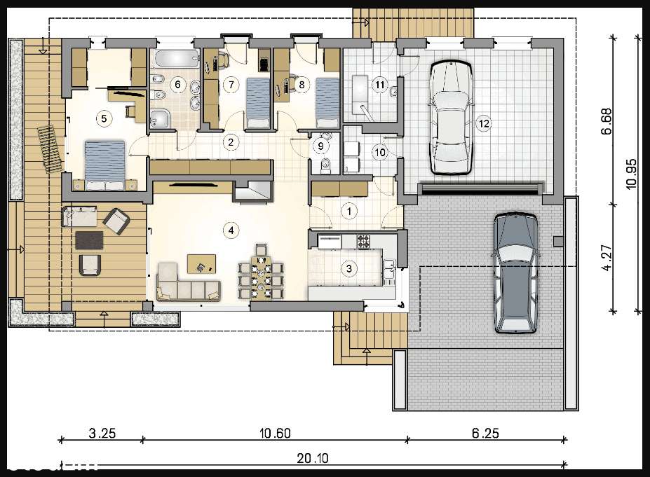 Suchy Dwór - pięknie zagospodarowana działka z pozwoleniem na budowę-15
