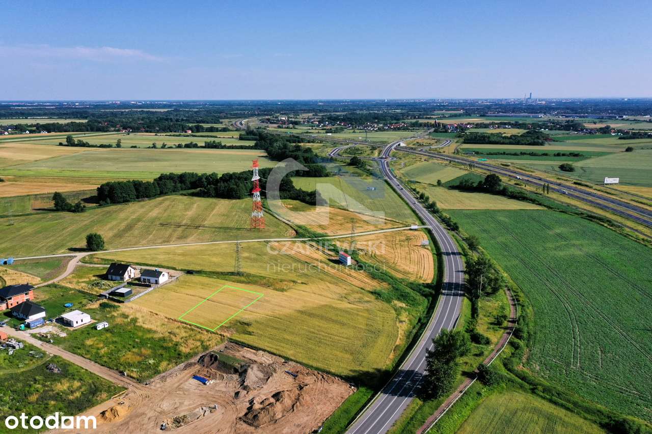 Ligota Piękna,obok DK5/blisko S5,mpzp-tereny zabudowy usługowej,media - Pełny obrazek: 2/7