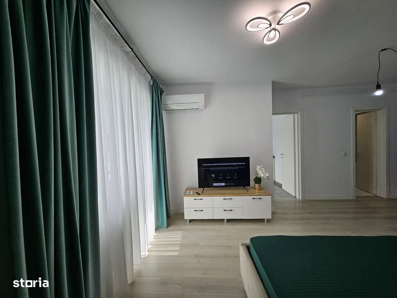 CONTRACT ANAF! Apartament cu o camera, etaj 3, 45mp, 450 euro - Imagine principală: 3/8