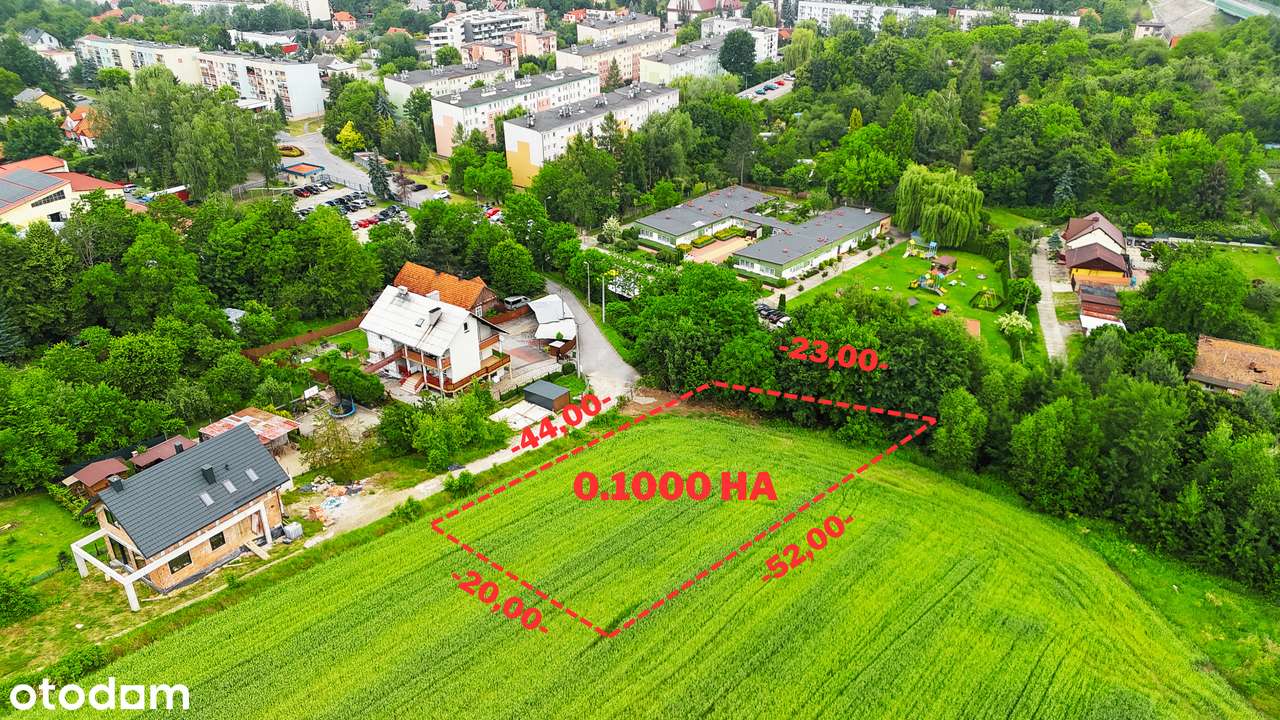 Działki budowlane pod dom jedn./ bliźniaka | 10 i 15 ar | blisko Cent.-0