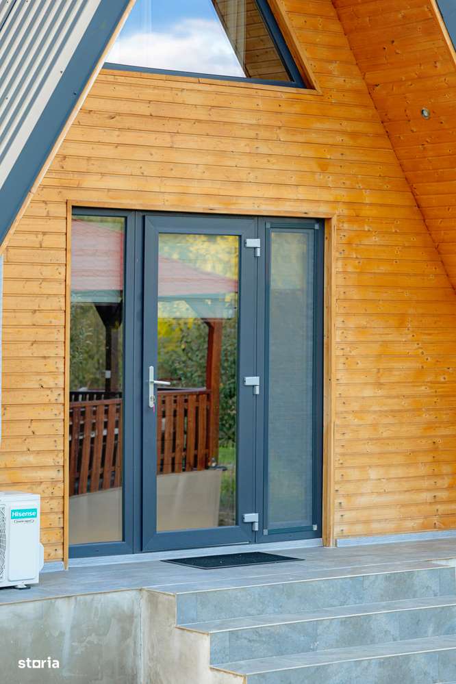 De vânzare – Business la cheie și casă rezidențială „Wild A-frame"-14