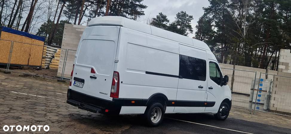 Renault MASTER BLIZNIAKI BRYGADÓWKA L3H3 2.3 165KM DUBELKABINA 3T NA HAKU - 16