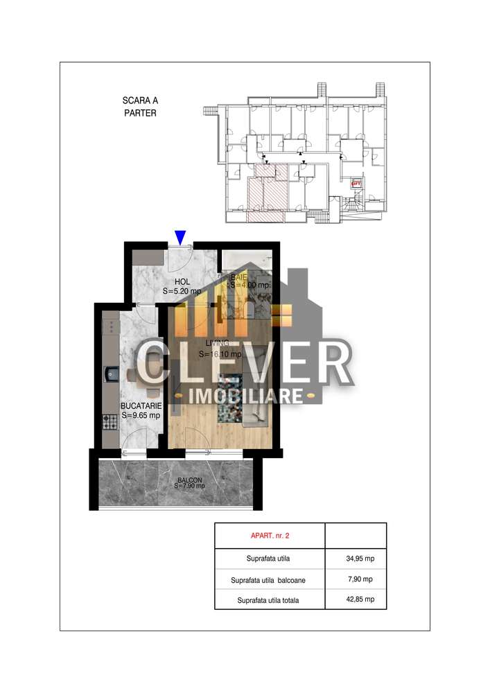 Garsoniera decomandata Theodor Pallady Direct Dezvoltator - Imagine principală: 2/5