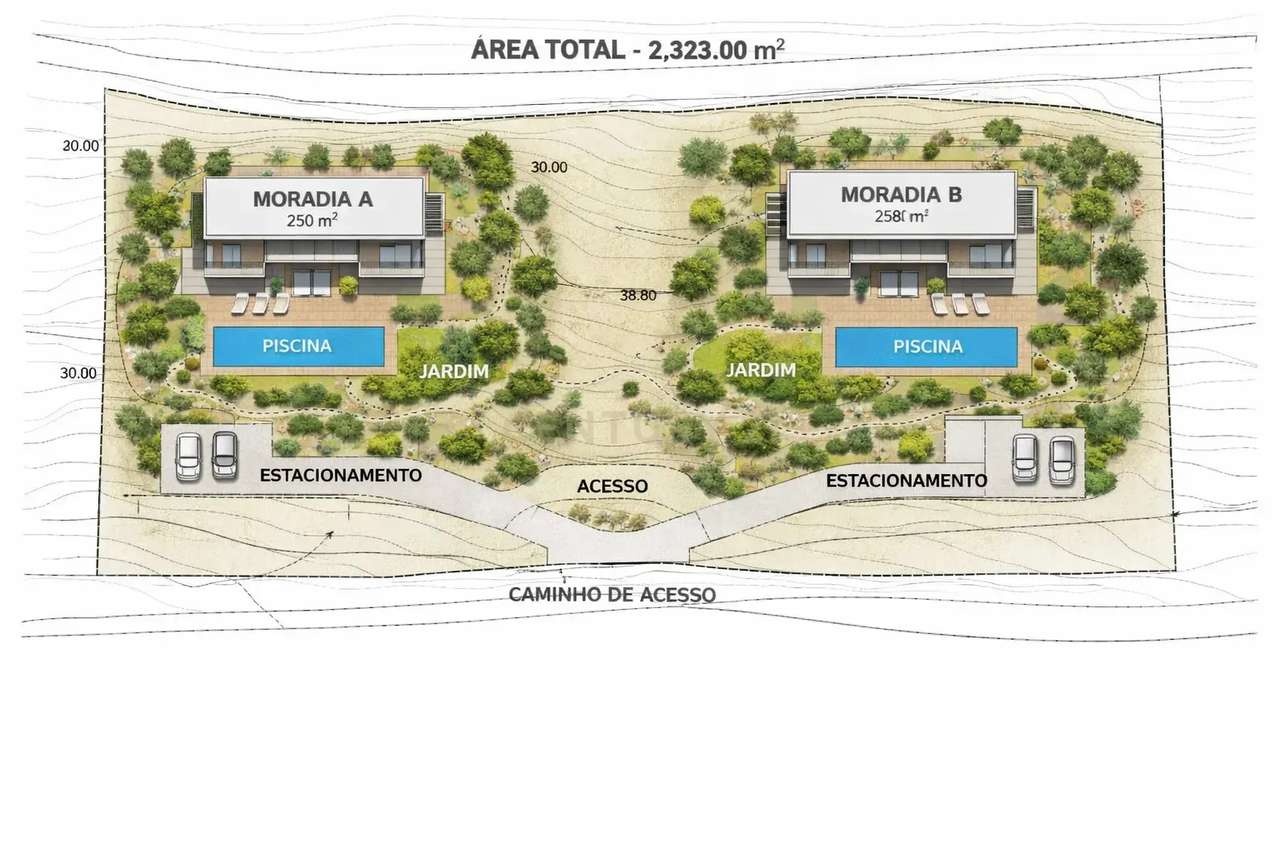 Terreno com 2.250 m², sendo 1.350 m² URBANOS . Possibilidade de constr - Grande imagem: 4/17