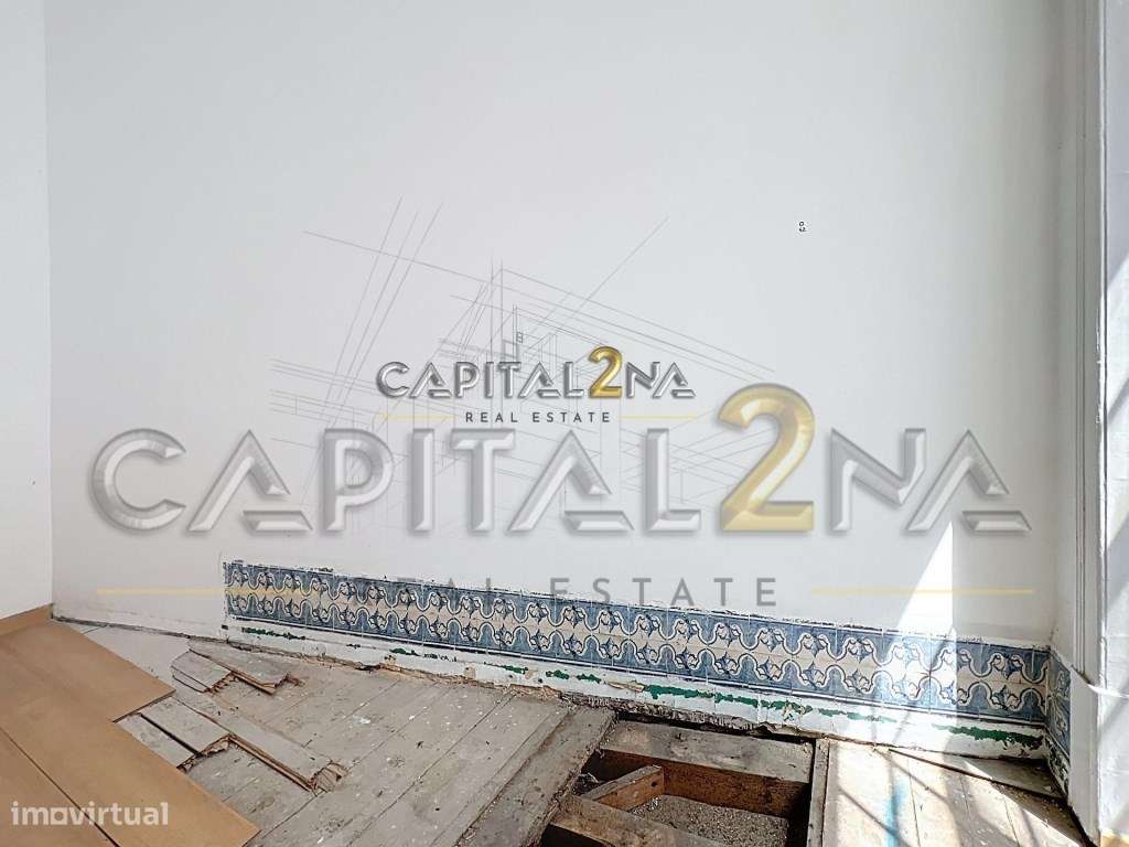 Prédio Devoluto com Projeto Aprovado na Baixa de Lisboa-22