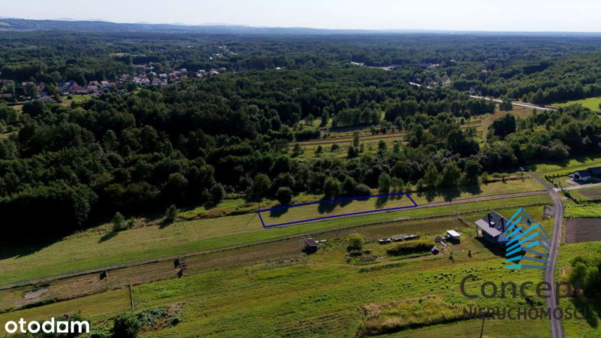 Mokrzyska - działka budowlana 12 arów - Pełny obrazek: 4/11