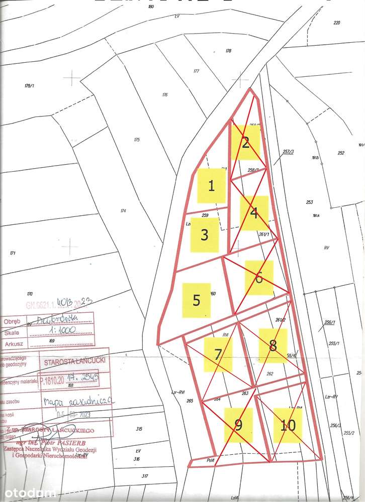 Działki - Dąbrówki 25 min od Rzeszowa wydane WZ - Pełny obrazek: 4/6