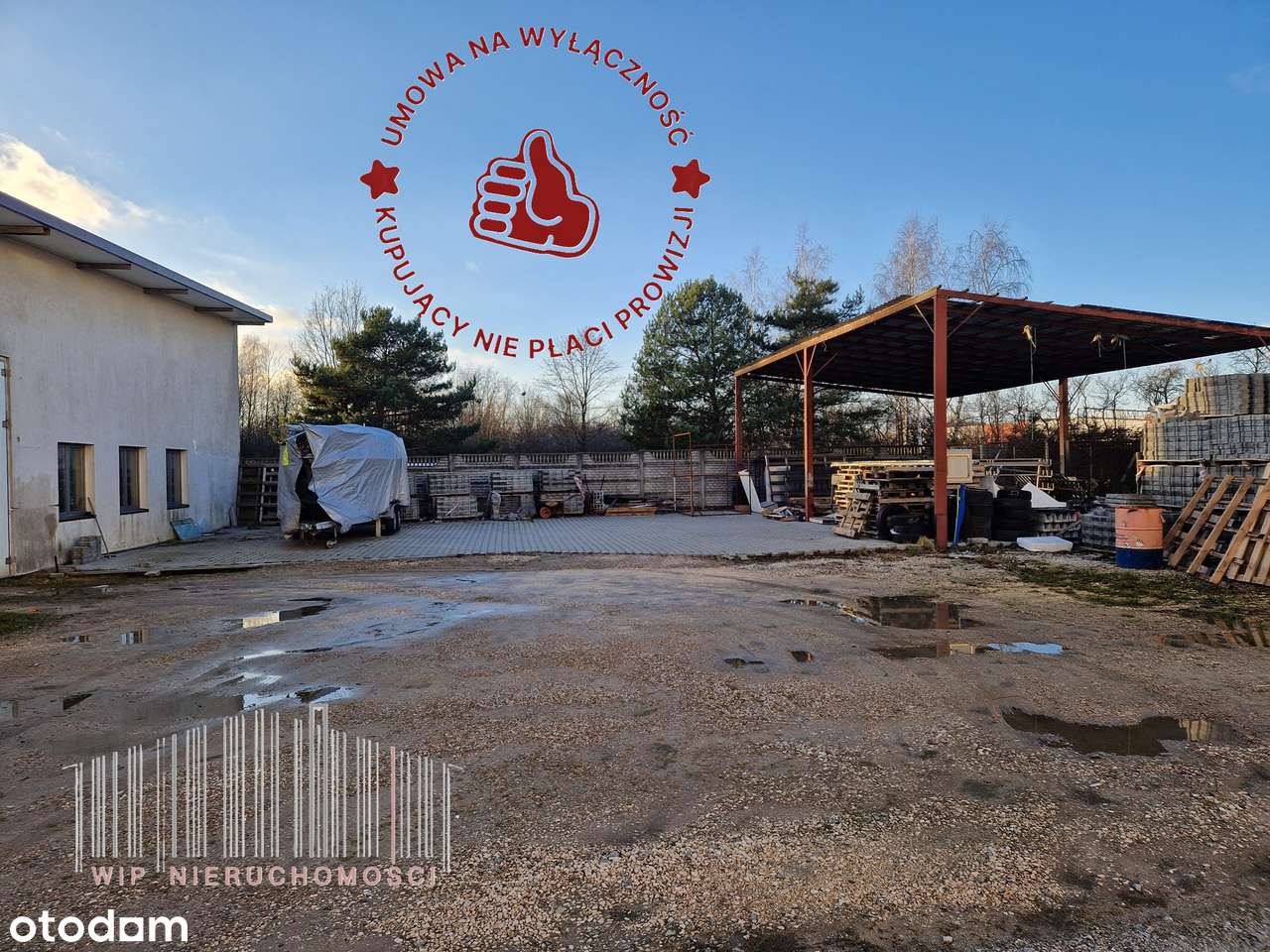 Hala w Łodzi, działka 3919 m2-0