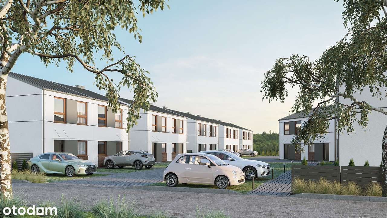 1/2 bliźniaka 73 m2 - ogródek i 2 miejsca postojowe - Pełny obrazek: 5/9