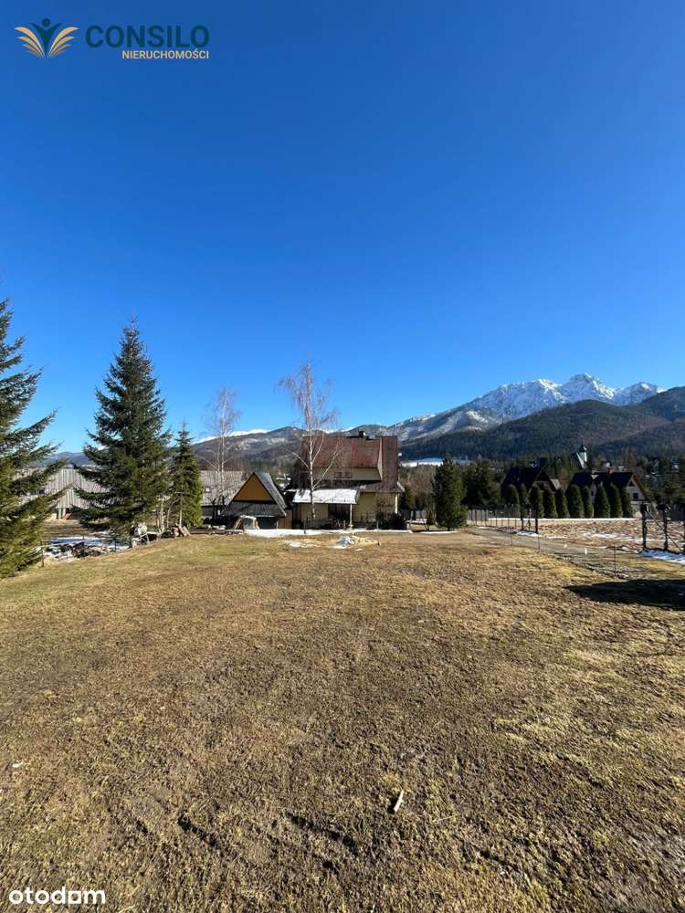 Działka budowlana z widokiem na Giewont - Pełny obrazek: 3/5