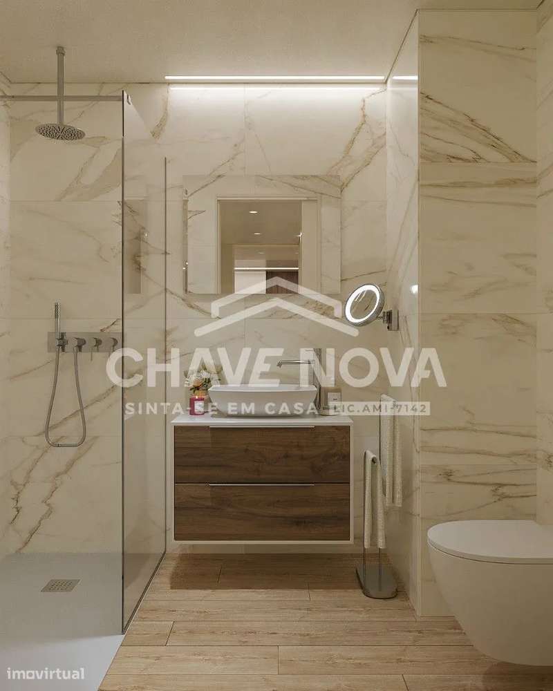 Apartamento T2 Novo com Varanda e Estacionamento – Vilar do Paraíso-5
