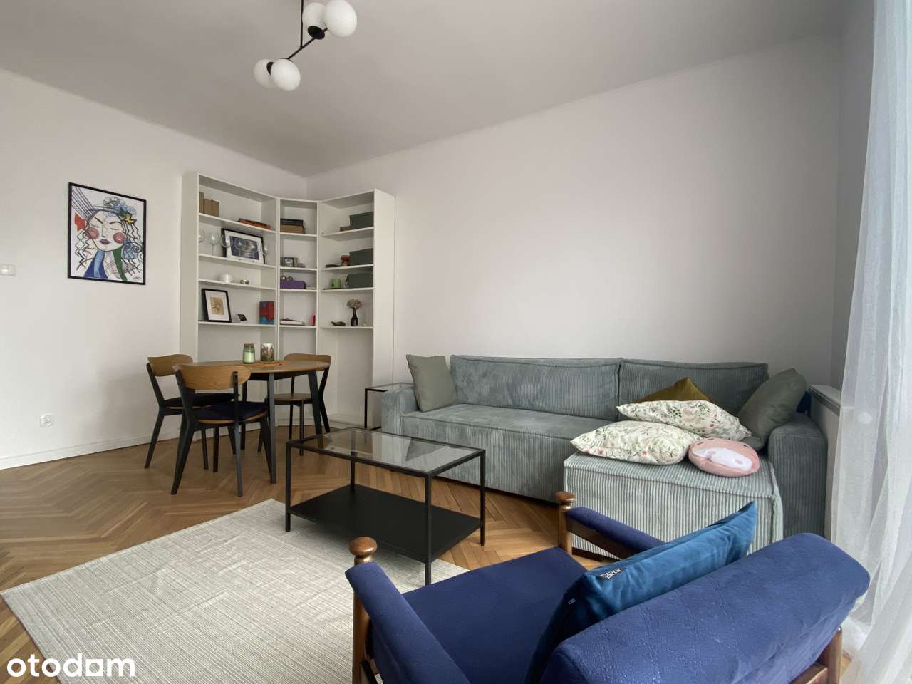 Tego mieszkania nie musisz remontować! 3 osobne pokoje, piękny parkiet-0