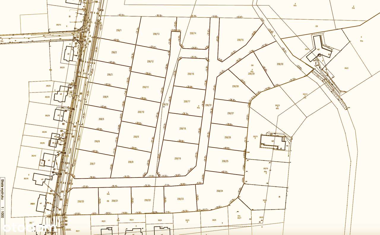 Ostatnie wolne działki! Ulica Zamorska -dz. 258/24 Lusówko-Jankowice-4