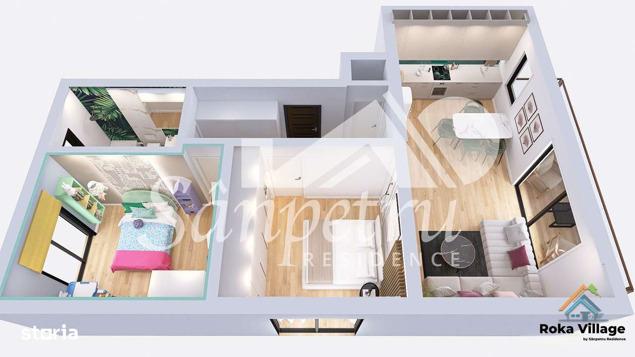 Apartament, 61,97 m², -8